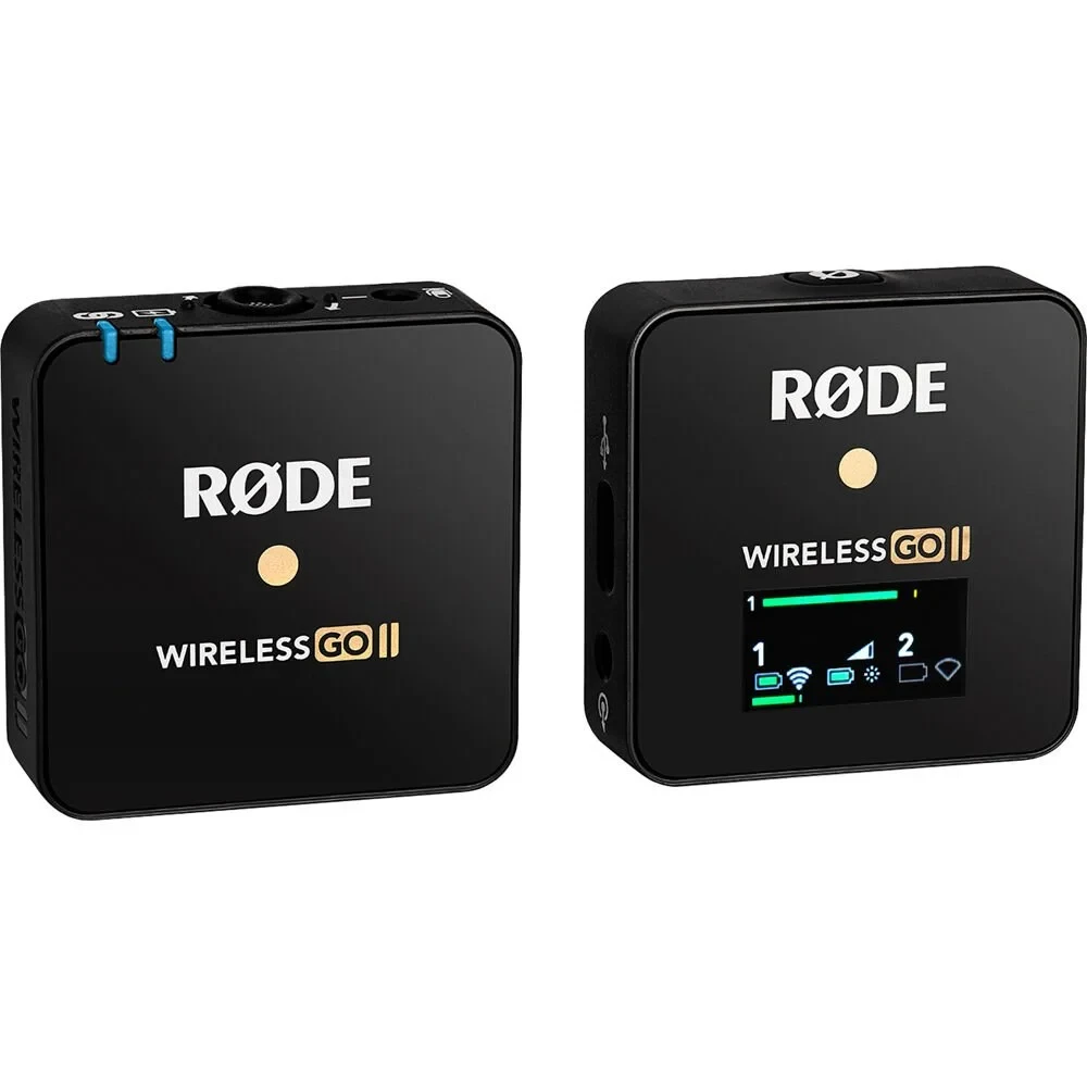 Rode Wireless GO II Single Channel Wireless Microphone System, Black (Model Number : Wireless Go II Single)