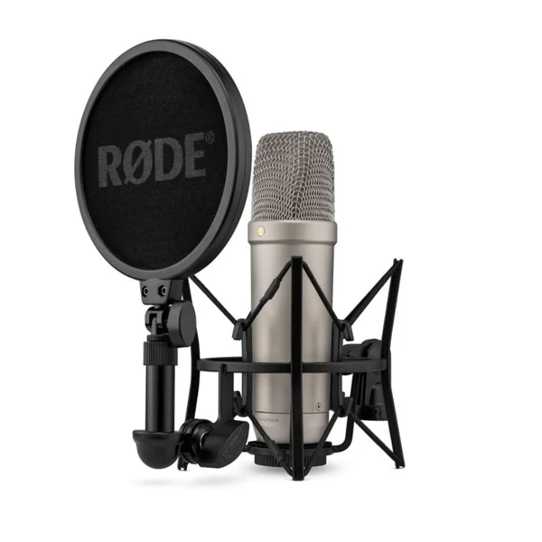 Rode   NT1   5th   Generation   Large-Diaphragm   Cardioid   Studio   Condenser   Microphone   Kit   -   Black